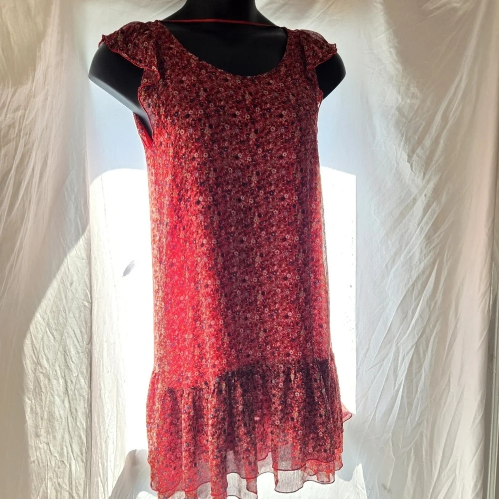 Floral Ruffle Dress - Picture 10 of 13